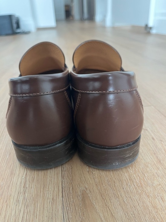Salvatore Ferragamo Brown Gancini Bit Leather Loafers Mens 7.5 E (Wide) main image 9